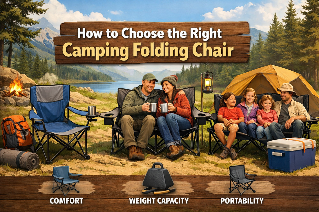 Single Double or Multi-Person Camping Chair — How to Pick the Right One for Your Trip