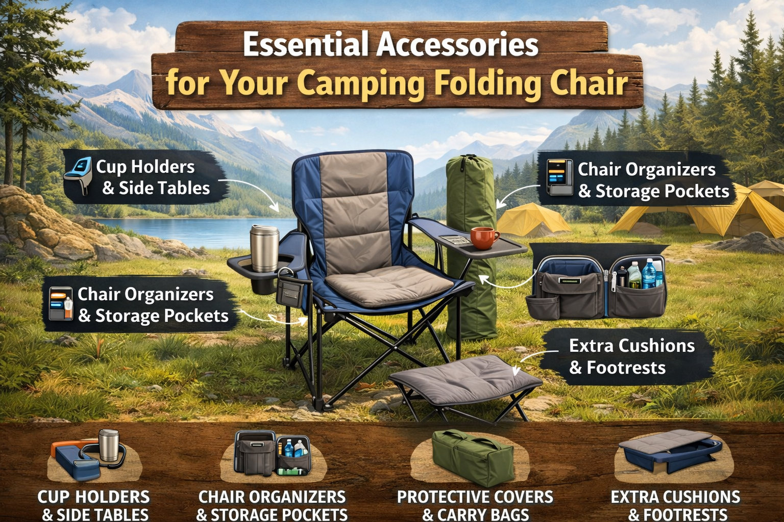 What to Bring With Your Camping Chair and How to Get More Out of It