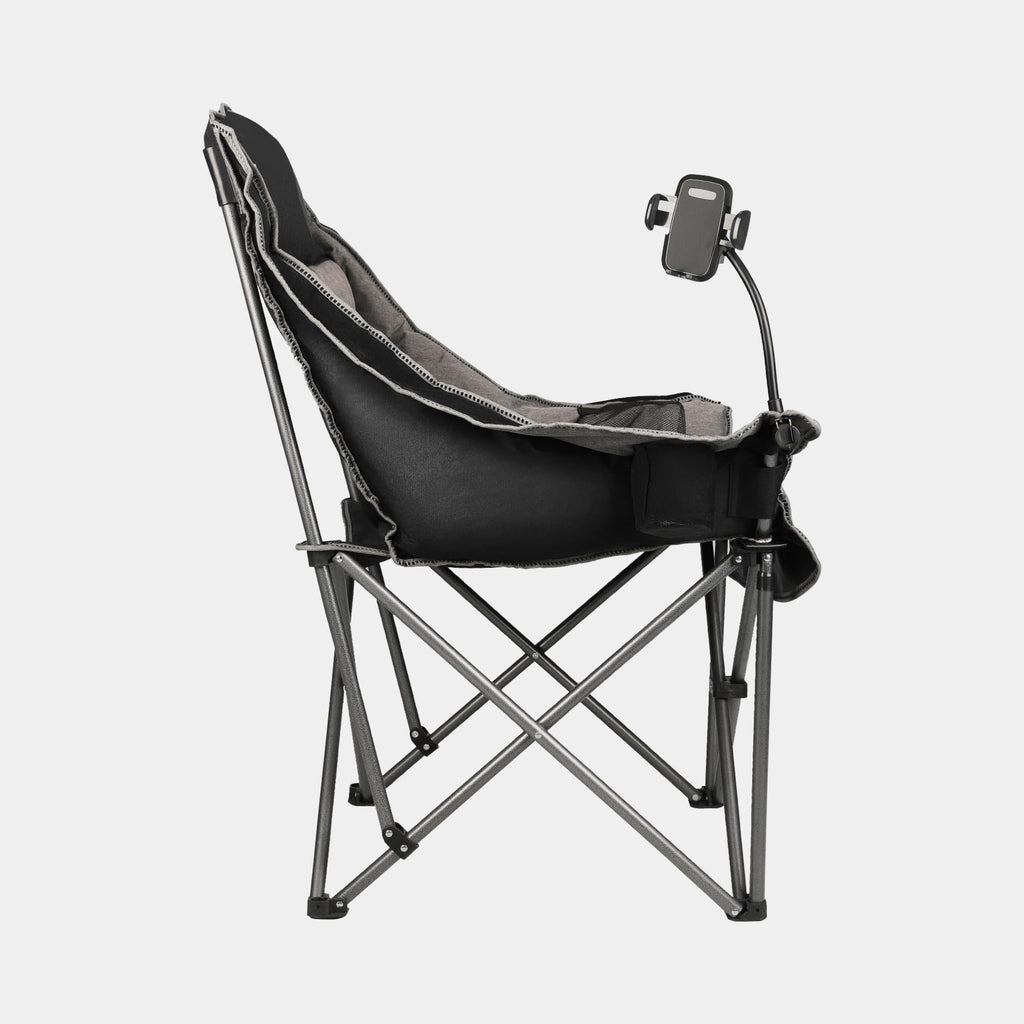 Oversized Folding Camping Chair for Adults with Cup Holder Phone Holder and Side Pocket 400 lb