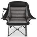 Oversized Folding Camping Chair for Adults with Cup Holder Phone Holder and Side Pocket 400 lb